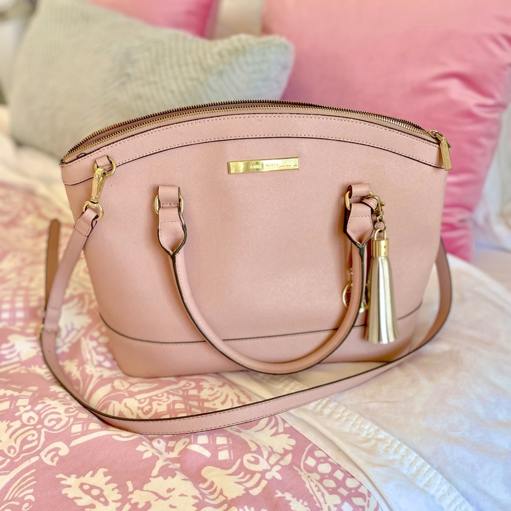 Pink Satchel Crossbody